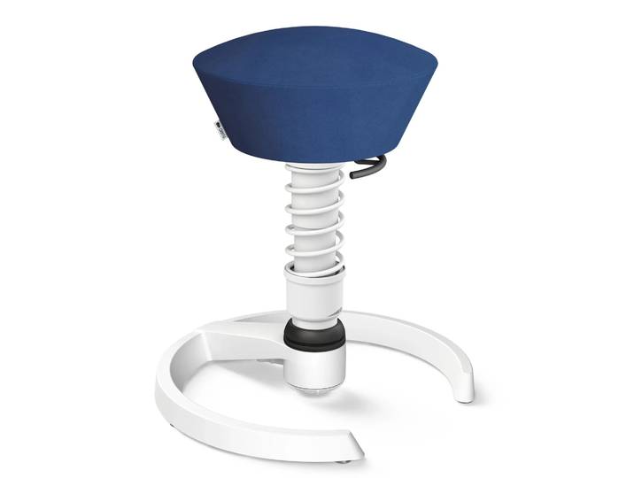 AERIS SWOPPER MIT GLEITER - Swopper Standard Gestell Weiß Blau