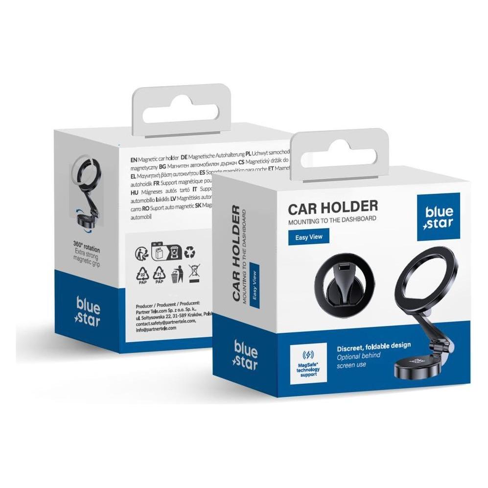 BlueStar Stylus Blue Star Car holder for dashboard BLUE STAR Easy Wiev geeigner für MagSafe black (67454811)