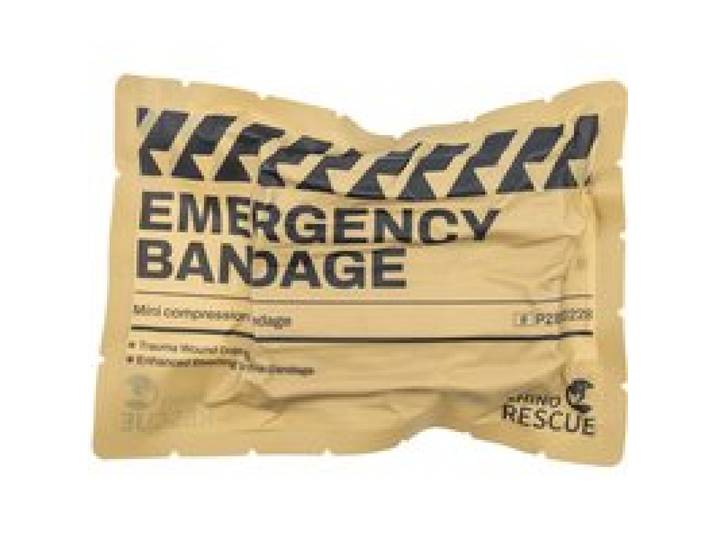Rhino Rescue Mini Emergency 4 inch verband Compressie Trauma Drukverband Wondverband voor kamperen Wandelen