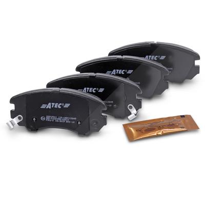 Bestprice Bremsbeläge vorne (Satz) [Hersteller-Nr. 31470610] für Geely, Proton, Kia, Hyundai, Mitsubishi