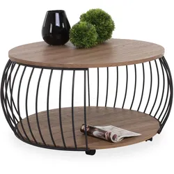 Couchtisch RUI (DH 80x47 cm) - braun - DH 80x47 cm