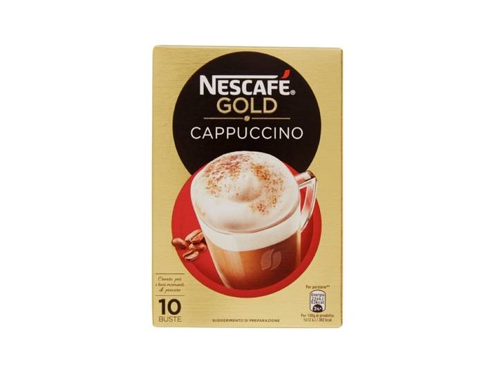 NESCAFÉ Café soluble Cappuccino, 10 sticks