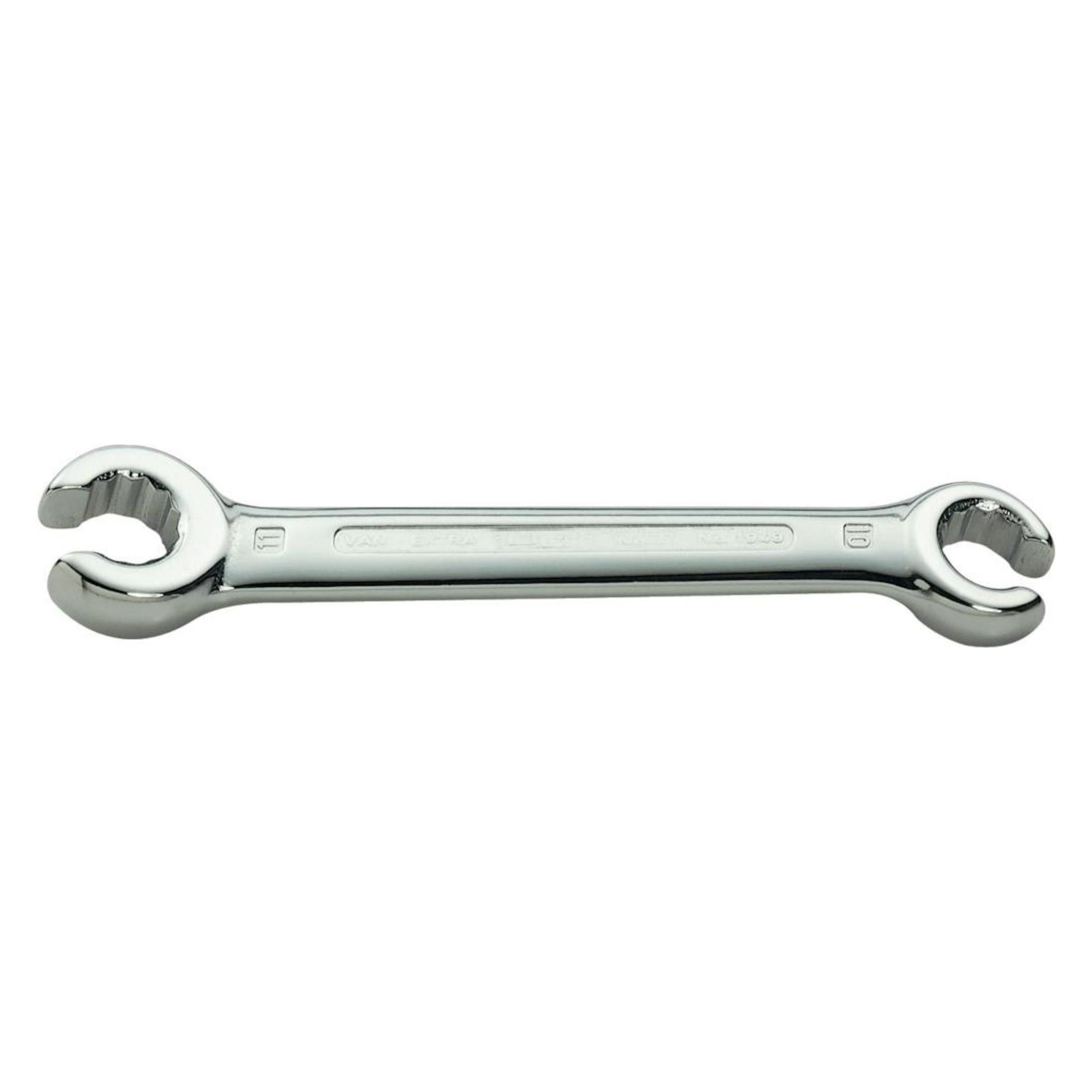 Irimo Gekröpfter, offener Ringschlüssel mit Doppelende und Chrom-Beschichtung, 19 x 22 mm, 220 mm (40281181)