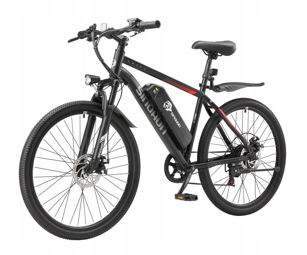 SINOHON EM200D MTB E-bikes Elektrofahrrad 250W Motor 36V 10.4Ah Akku 25km/h 7-Gang Shimano - 60km Reichweite im Assistmodus