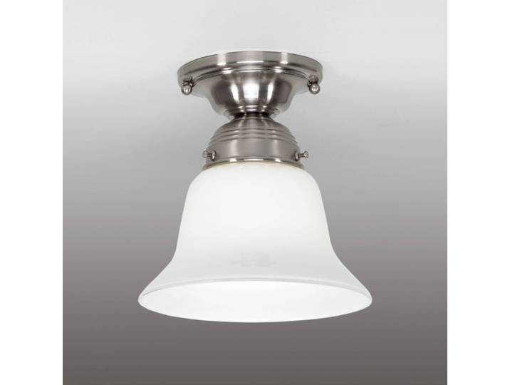 Berliner Messinglampen Deckenlampe ALENA, dimmbar, alu / grau / zink, für Wohn- / Esszimmer, Metall, Antik, Deckenlampe