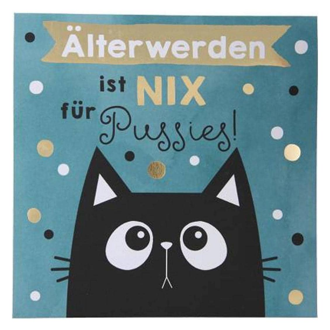 Depesche Musikkarte Nix für Pussies - Popup Music Card (1 Stk.) (11694.035A)