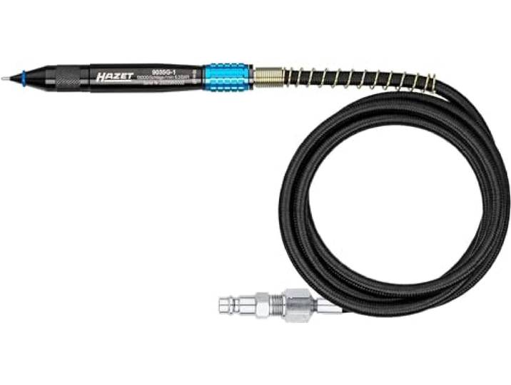 HAZET Crayon à graver 9035G-1 I marquage précis et durable de pièces I convient pour le métal\, la pierre\, la céramique\, les matières plastiques I design élancé et haptique optimale'.