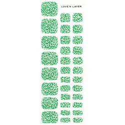 Love'n Layer Leo Toe B.Green Nail Sticker (32 Stück)