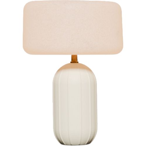 New Garden PHOEBE 40 beige Tischlampe