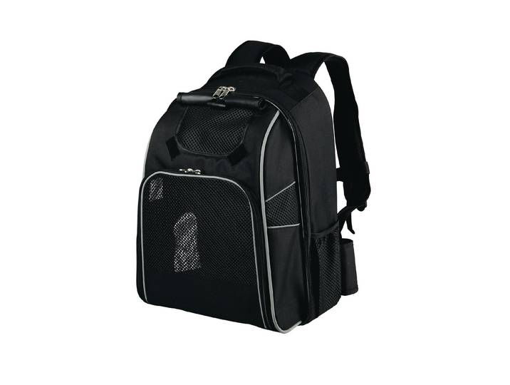 Tiertransporttasche TRIXIE Wiliam , schwarz, B:33cm H:43cm T:23cm, Polyester, Tiertransportbehälter, Tiertransporttasche