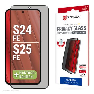 DISPLEX Displayschutzglas "Privacy Glass Screen Protector", transparent, B:9cm H:1,2cm T:20mm, Displayfolien, Blickschutzfolie, Schutzfolie, Bildschirmschutz, kratz- & stoßfest