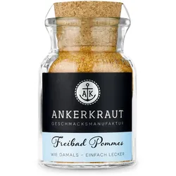 Ankerkraut Freibad Pommes
