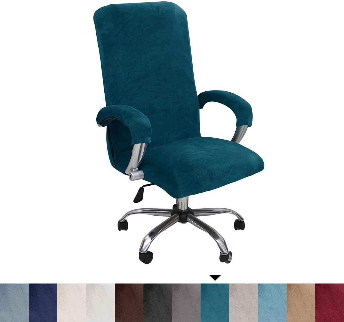 Omgoods Stretch Stoelhoes voor Bureau Stoel - Wasbare Universele Armleuning Bescherming