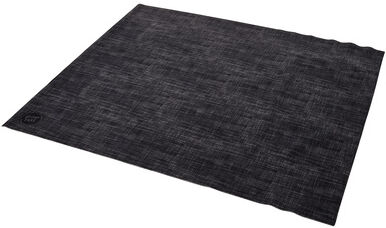Drum N Base Woven Back in Black Drum Rug noir
