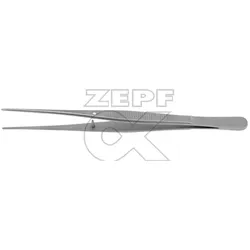 Semken Pinzette, gerieft, 15,5 cm