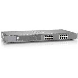 LevelOne FEP-1612 16x 10/100 Mbit Desktop Switch