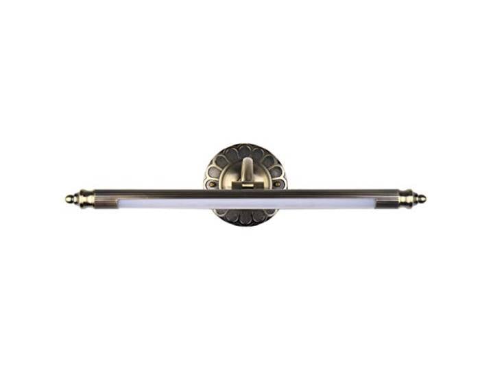 LANMOU Retro Spiegelleuchte für Bad, LED Spiegellampe Badezimmer Wandleuchte Einstellbar Antik Metall Schminklicht Vintage Spiegelschrank Schminktisch Spiegellicht Kaltweiß Licht 61cm