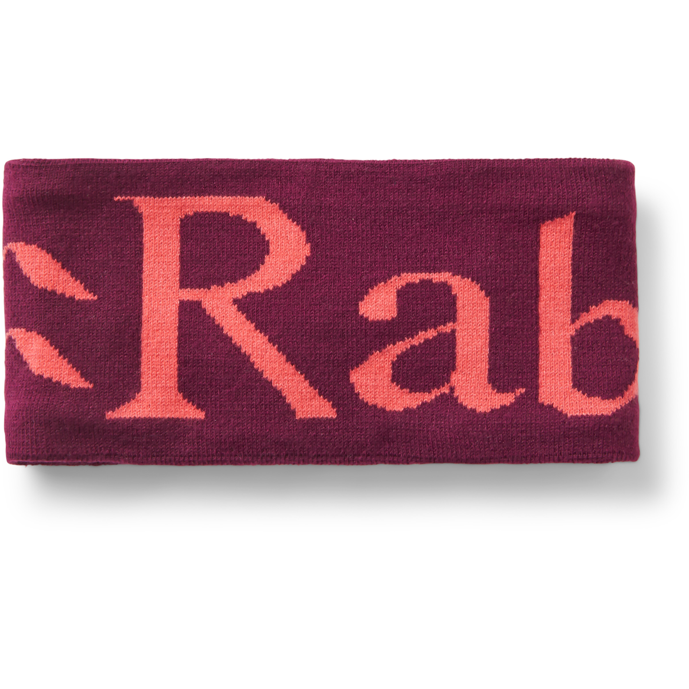 Rab Knitted Logo Stirnbänder lila Lifestyle Atmungsaktiv