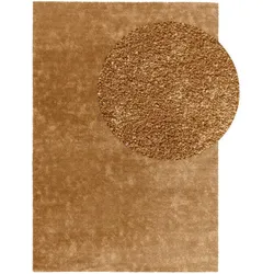 benuta Nest Kurzflor Teppich Tacoma Braun 120x170 cm - Moderner Kurzflor-Teppich für Wohnzimmer