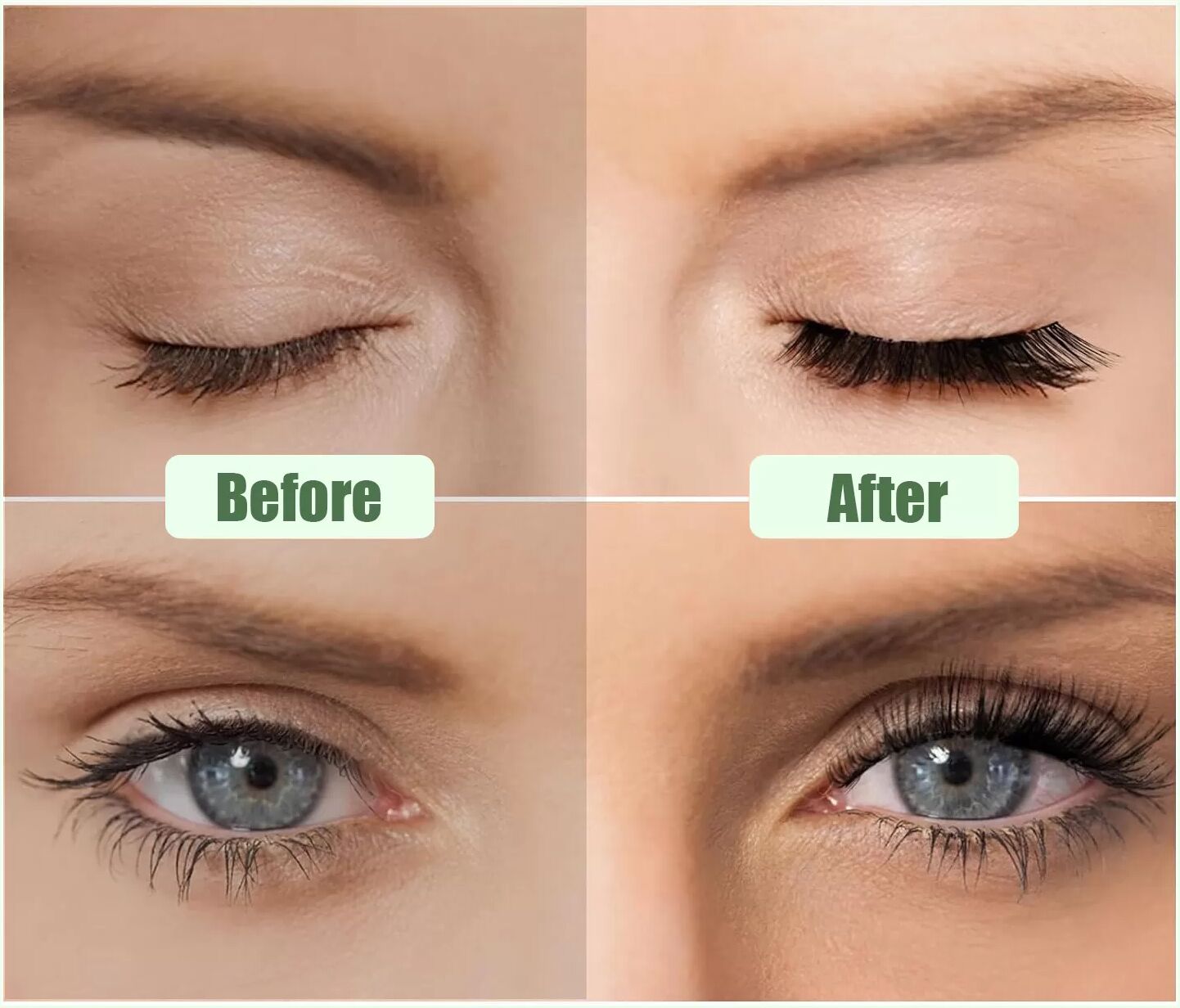 INF Magnetische Wimpern mit Applikator model 1