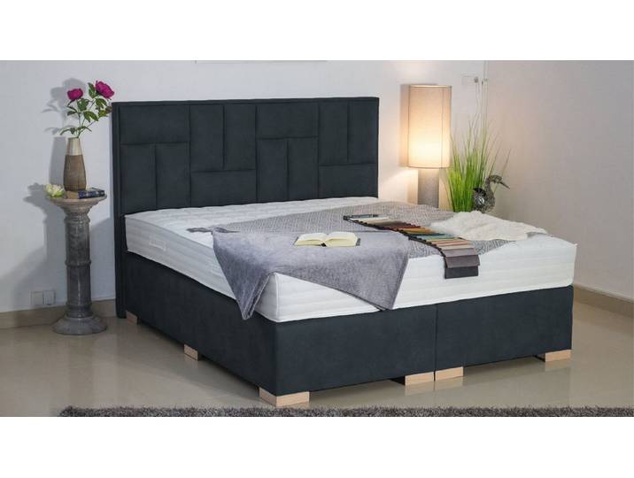 PAARA Boxspringbett Nevada ohne Bettkasten mit alles mit Holz, mit einzigartigem Belüftungssystem