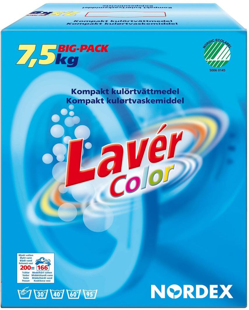 NORDEX Tvättmedel Color 7,5kg