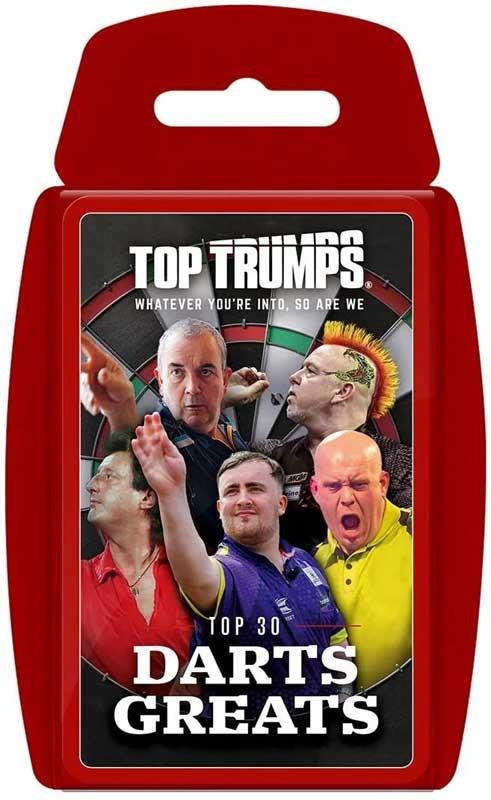 Winning Moves kaartspel Darts Greats Top Trumps versie 2 meerkleurig