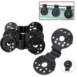 König Design, Gewächshaus, Sonnenschutz Schatten Tuch Clip Netz Clips Gewächshaus Terrasse Balkon 25 - 100