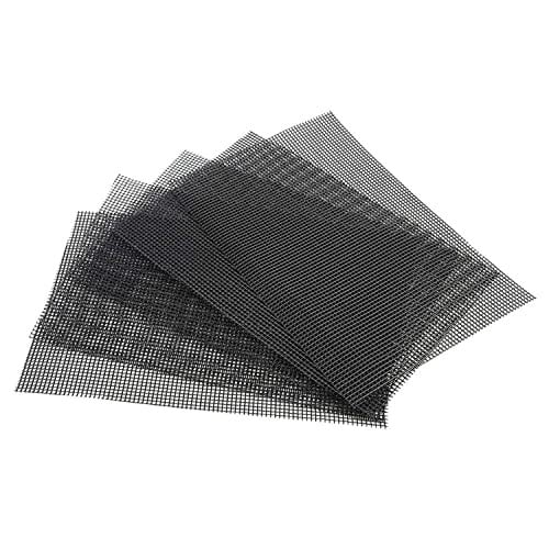 Jeffergarden 5 Stuks Bloempot Mesh Pads, Plant Bonsai Mat Tuinieren Potgrond Bottom Grid, 30 x 20 cm