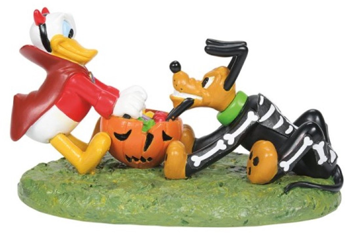 Disney Donald And Pluto Tussle Tabletop Decoratie voor Volwassenen