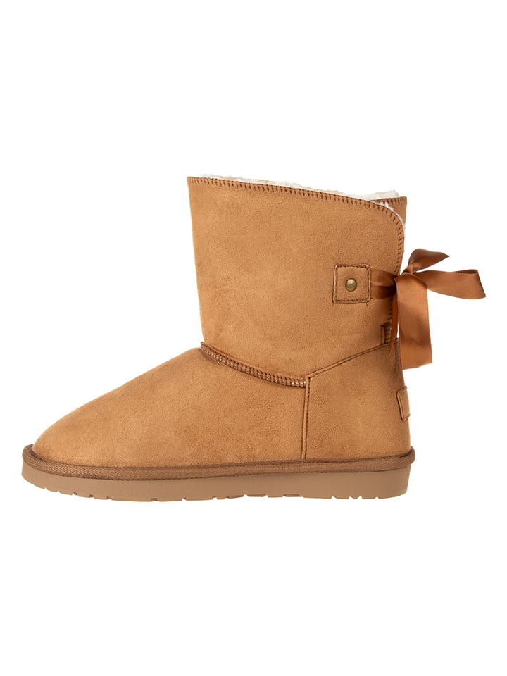 Inselhauptstadt Winterboots in Hellbraun - 39