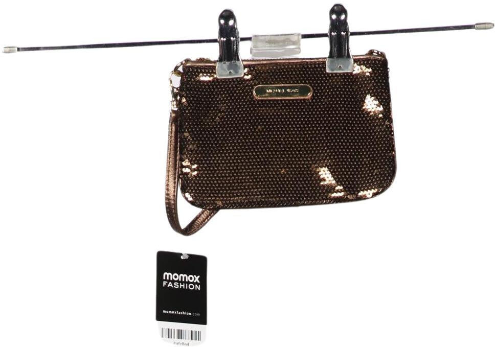 Michael Michael Kors Damen Handtasche klein Leder, Gold, kein / Etikett - Second Hand