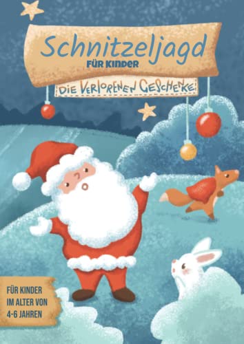 schnitzeljagd.shop - Schnitzeljagd für Kinder: Die verlorenen Weihnachtsgeschenke: Komplettset für 4-6 Jährige bis zu 8 Kinder - Preis vom 18.10.2026 19:22:15 h