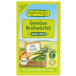 Rapunzel Gemüse-Brühwürfel, ohne Hefe bio (8St)