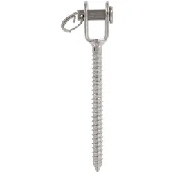 Gabel mit Holzgewinde, A4, 8mm