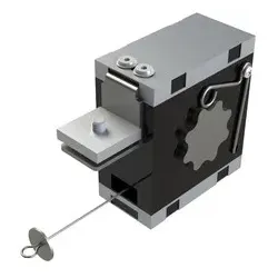 OT-Dämpfer, SmartClose FG 80, mit Zubehör, Aluminium, 1-flg.
