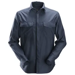 Snickers ProtecWork, Langarmhemd 5 navy