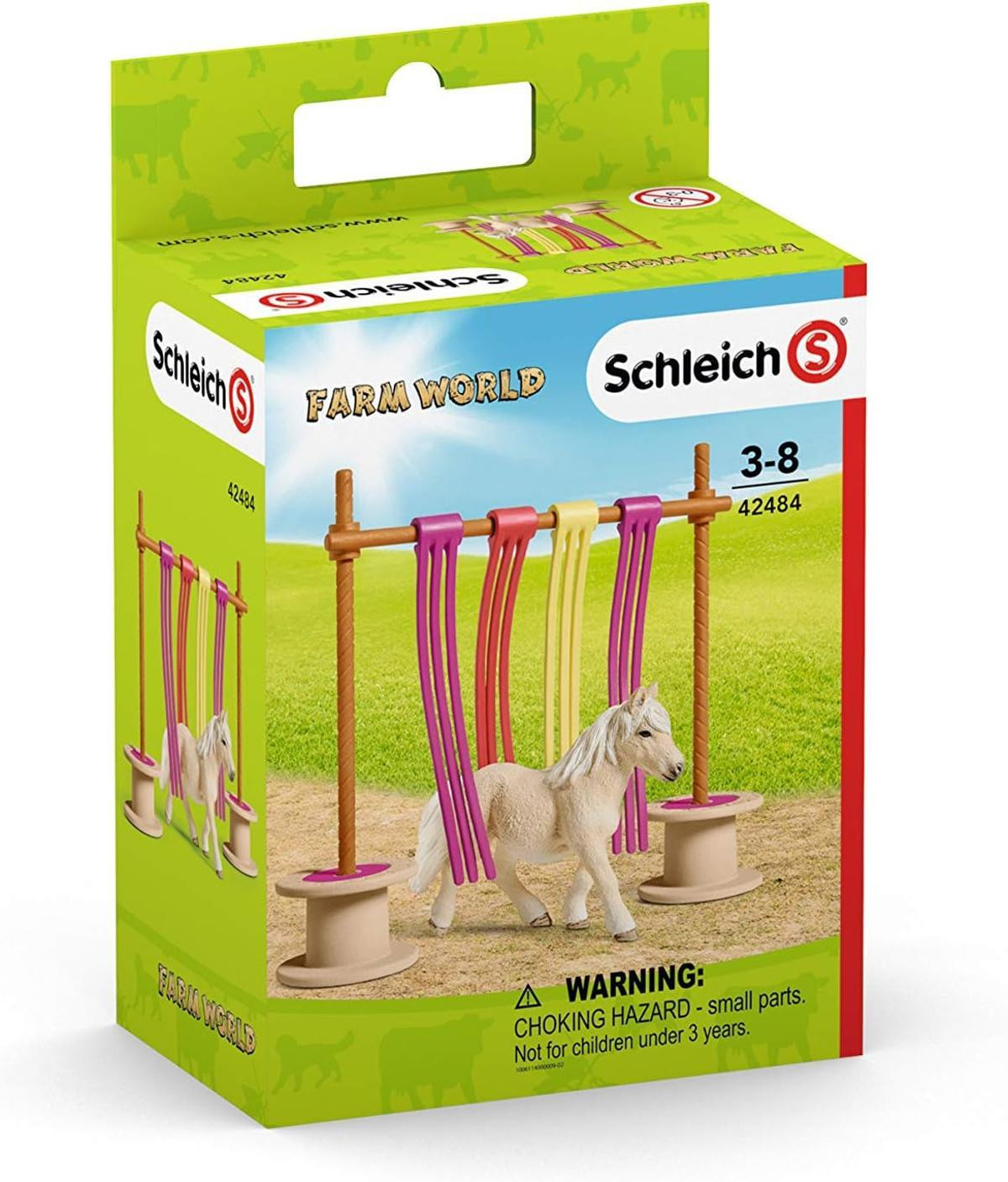 Schleich Pony decoratieve gordijnrand