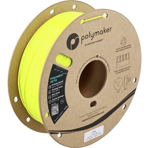Polymaker PETG Filament, 1,75mm, 1kg - Farbton: Lime