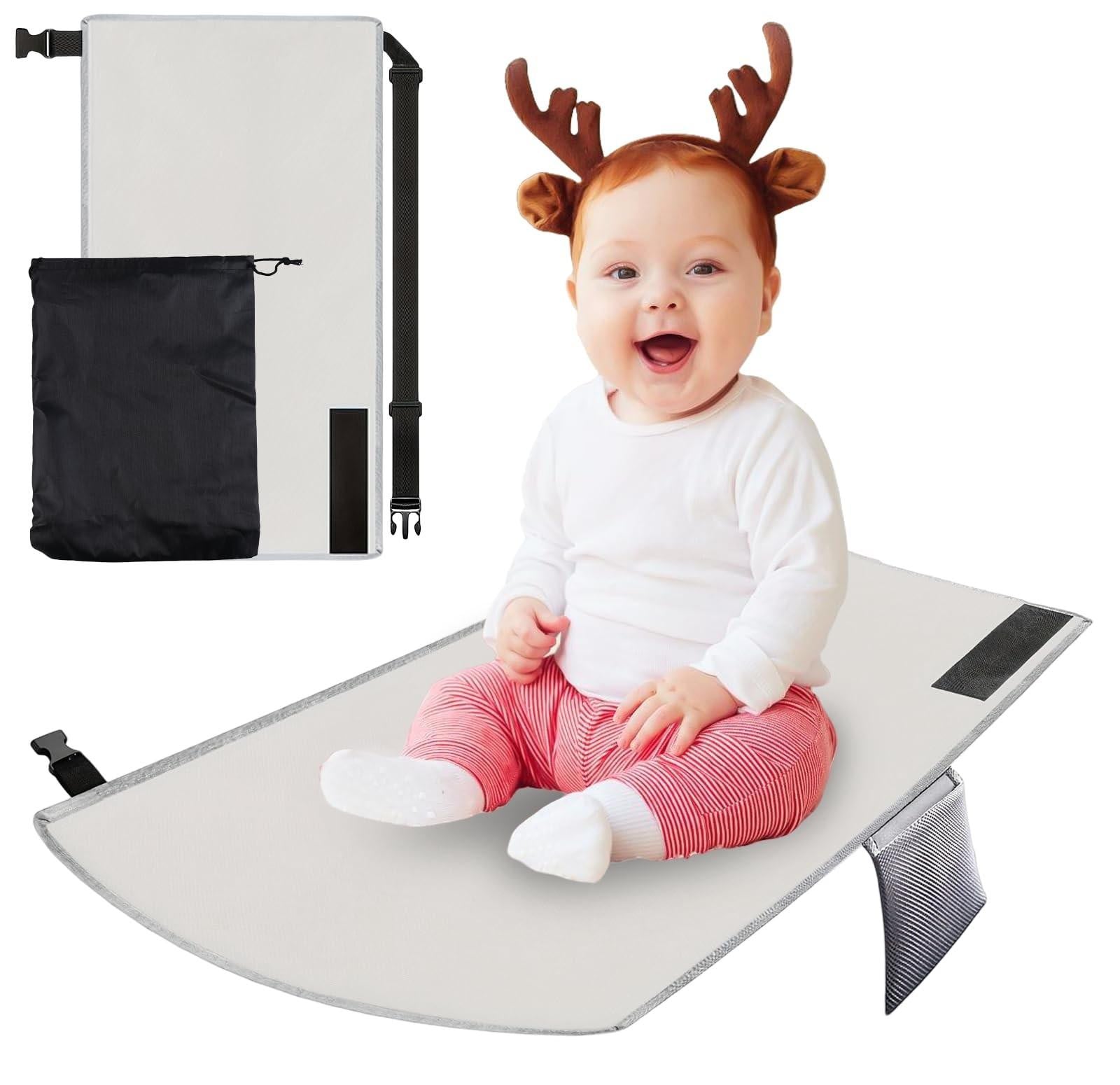 Comfortabel verlengstuk voor kinderstoelen in vliegtuigen als voetsteun voor vliegreizen