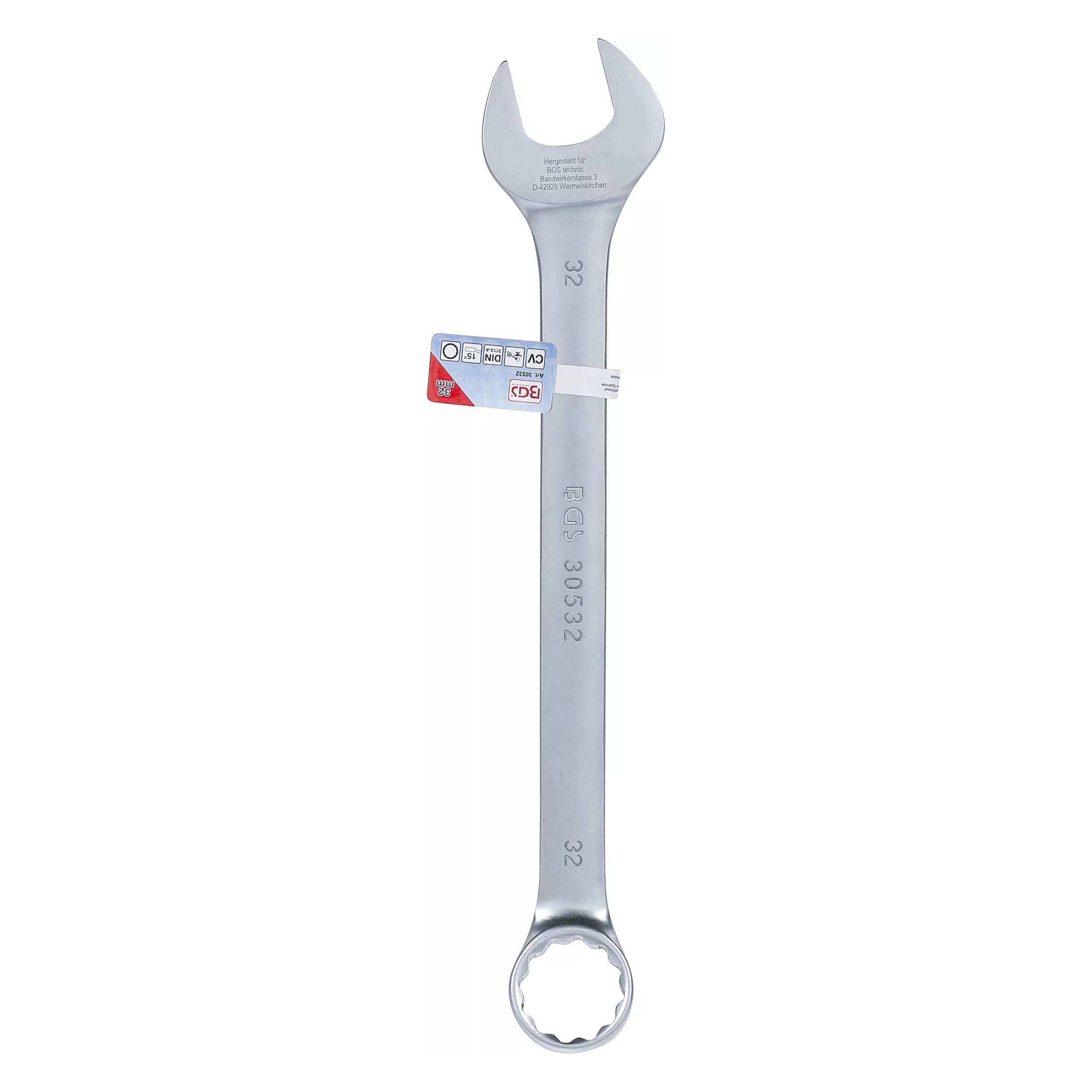 BGS Maul-Ringschlüssel SW 32 mm (32 mm) (30532)