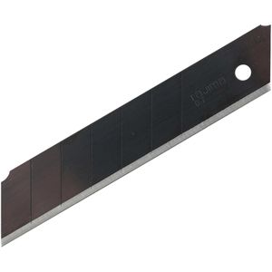 Tajima Cuttermesser-Klingen RAZAR, Abbrechklinge, 25mm aus Stahl, 10 Stück