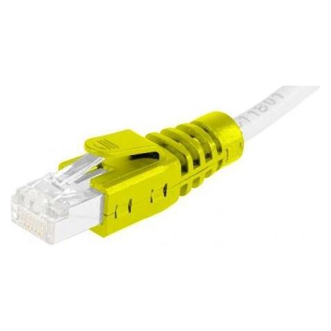 Exertis Connect Knickschutztülle für RJ45 Stecker, 10 Stück, gelb Zum Positionieren des Knickschutzes nach dem Crimp (253016)