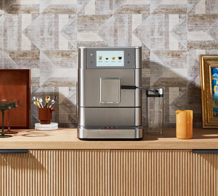 Kitchenaid - Kaffeevollautomat 5kes8558 Kf8 - Edelstahl- Garantie 3 Jahre - 1450 W - MaxiCoffee 3 Jahre Garantie