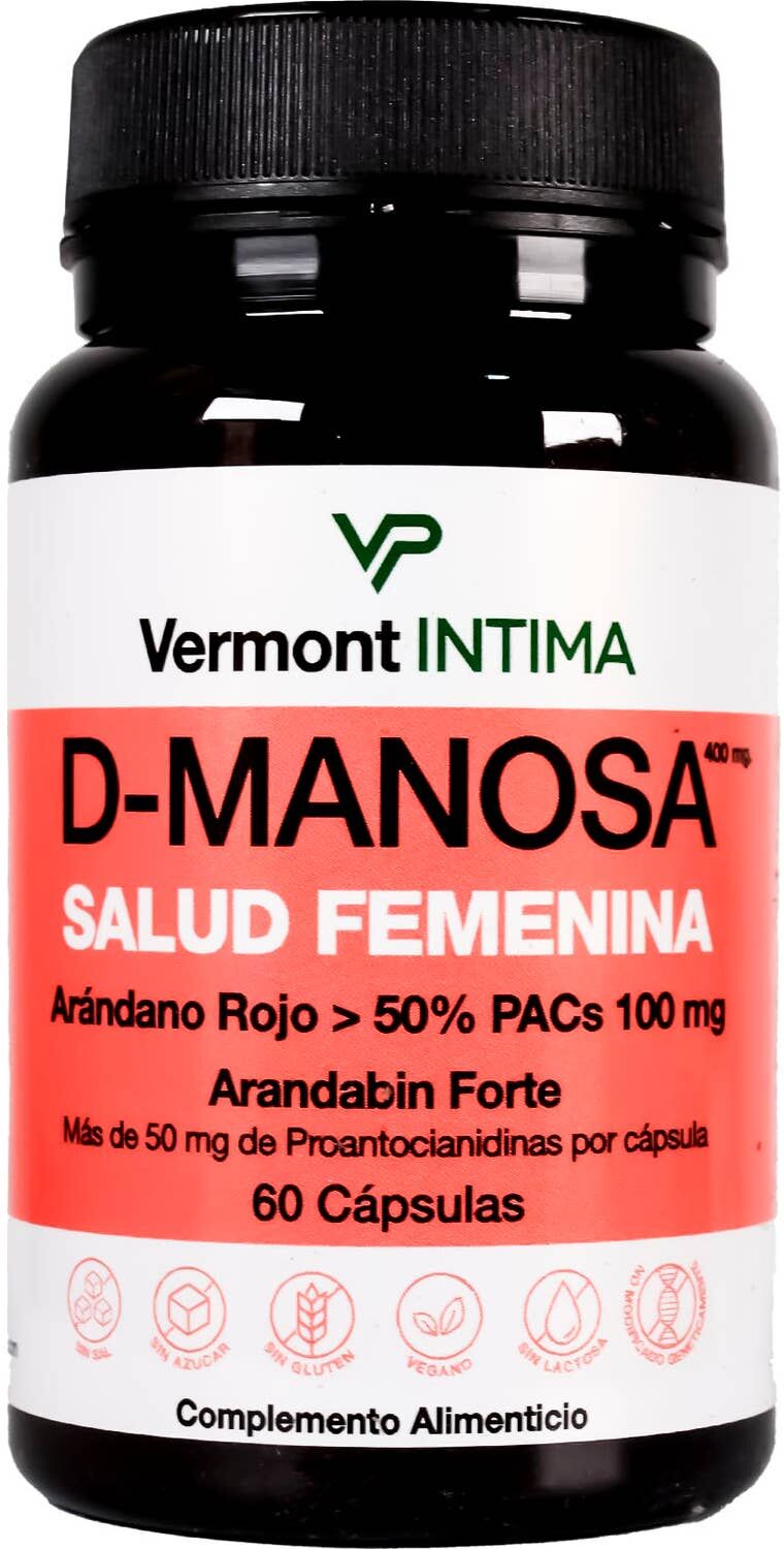 Vermont Intima D-Manosa 400 mg 60 caps