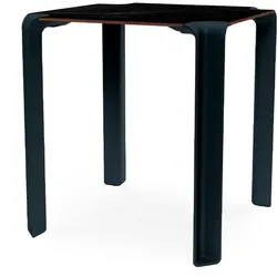 Packung mit 8 Iris Dark Marble Tischen