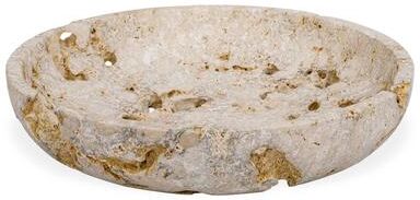 "Uttermost Quarried Stone Indoor-Outdoor Bowl - 18."" D x 18."" W x 4."" H"