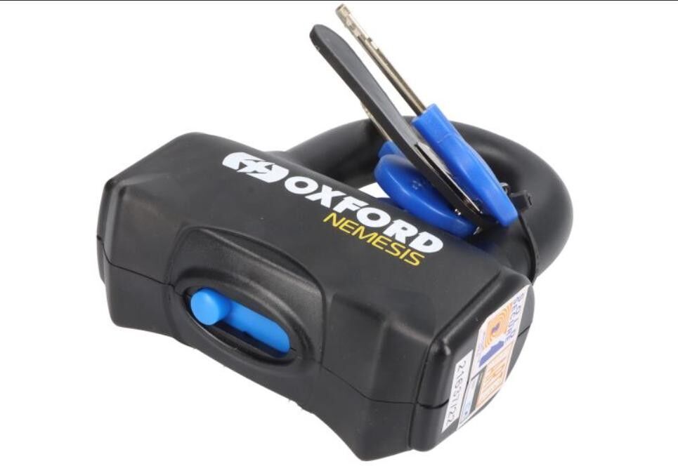 OXFORD LK470B Motorcycle wheel clamp lock