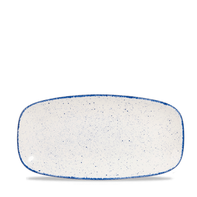Churchill Stonecast Hints Indigo Chefs Platte 29.8x15.3cm