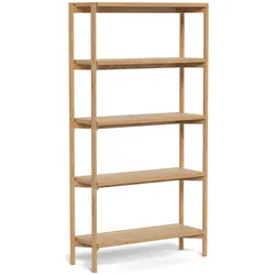 Actona »Braidwood« Regal Eiche Furnier geölt 169x88,4x30 cm